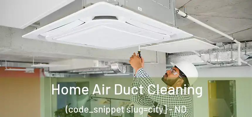  Home Air Duct Cleaning (code_snippet slug=city] - ND